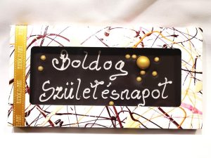 K&eacute;zműves Boldog Sz&uuml;let&eacute;snapos &Eacute;tcsokol&aacute;d&eacute; 100 g