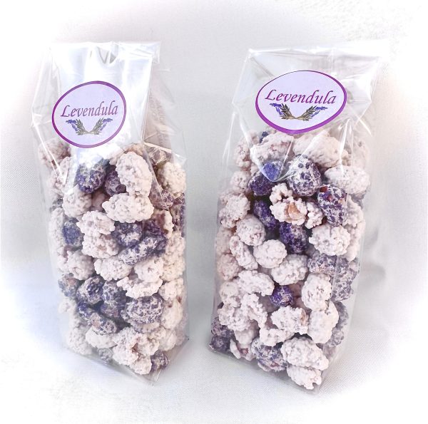 LEVENDULÁS CUKORMÁZAS FÖLDIMOGYORÓ 150 g
