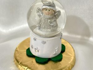 Angyalka Hógömben Tejcsokoládé Tallér 49 g ( storz )