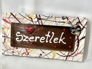 Szeretlek feliratos tejcsokoládé 100g