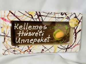 Feliratos ( Kellemes H&uacute;sv&eacute;ti &Uuml;nnepeket ) tejcsokol&aacute;d&eacute; 100g